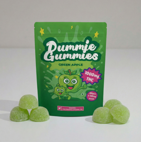 Dummie Gummies – Green Apple (1000mg)