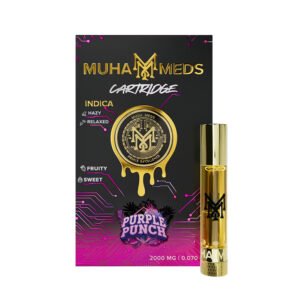 muha-meds-purple-punch-2g-510.jpg Purple Punch 510 Cart, Indica, 2g